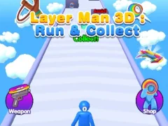 Hra Layer Man 3d Run Collect online