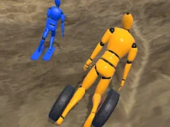 Hra Ragdoll Racing: Extreme Downhill online