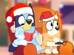 Hra Jigsaw Puzzle: Bluey Christmas Party online