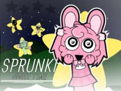 Hra Sprunki Night Time 2 online