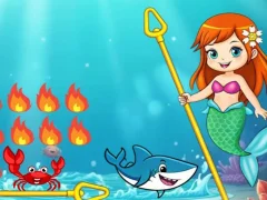 Hra Princess vs Shark online