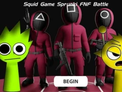 Hra Squid Game Sprunki Fnf Battle online