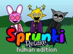 Hra Sprunki Retake: Human Edition online