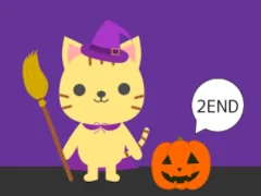 Hra Cat and Halloween Escape online