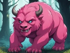 Hra Magical Pink Beast Rescue online