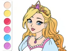Hra Coloring Book: Princess Prom Dress online