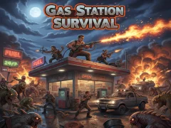 Hra Gas station survival online