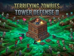 Hra Terrifying Zombies Tower Defense II online