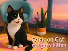 Hra Cartoon Сat: naughty kitten online