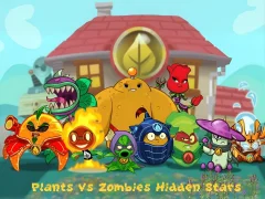 Hra Plants Vs Zombies Hidden Stars online
