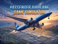 Hra Passenger Airplane Game Simulator online