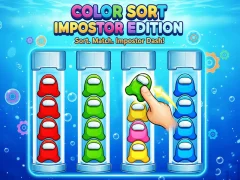 Hra Color Sort Impostor Edition online