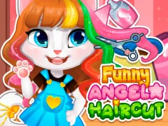 Hra Funny Angela Haircut online
