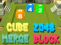 Hra 2048 Cube Merge Block online