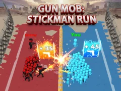 Hra Gun Mob: Stickman Run online
