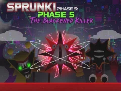 Hra Sprunki Phase 5: The Blackened Killer online