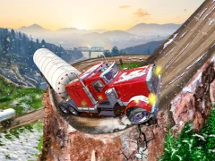 Hra Semi Truck Snow Simulator online