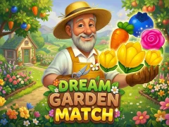 Hra Match Dream Garden online