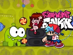 Hra Friday Night Funkin VS Om Nom from Cut The Rope online