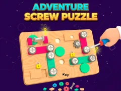 Hra Adventure Screw Puzzle online