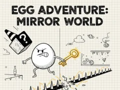 Hra Egg Adventure: Mirror World online