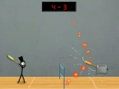 Hra Stick Figure Badminton 3 online