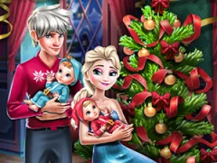 Hra Elsa Family Christmas online