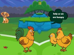 Hra Feed Hungry Hen Family online