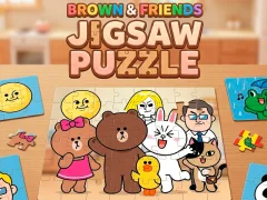 Hra Brown And Friends Jigsaw Puzzle online