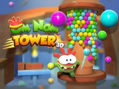 Hra Om Nom Tower 3D online