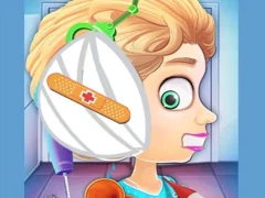Hra Children's doctor: Treating ears online