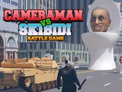 Hra Cameraman vs Skibidi Battle Game online