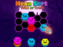 Hra Hexa Sort Trick or Treat online