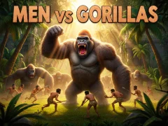 Hra Men Vs Gorillas online
