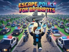 Hra Escape Police for Brainrots online