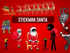 Hra Stickman Santa online