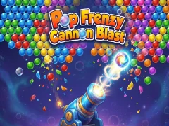 Hra Pop Frenzy Cannon Blast online