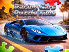 Hra Racing Cars Puzzle Time online