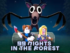 Hra 99 Nights in the Forest - Roblox online
