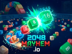 Hra 2048 Mayhem.io online