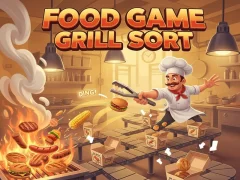 Hra Food Game Grill Sort online
