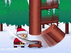 Hra Lumberjack Santa online