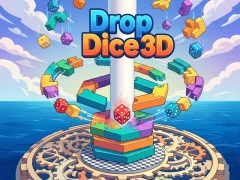 Hra Drop Dice 3D online