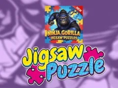 Hra Ninja Gorilla Jigsaw Puzzles online
