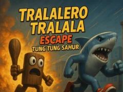 Hra Tralalero Tralala escape Tung Tung Sahur online