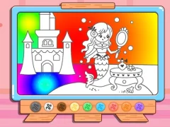 Hra Coloring Book: Mermaid Makeup online