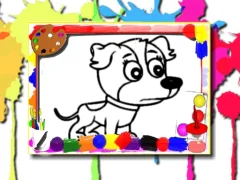 Hra Dogs Coloring Book online