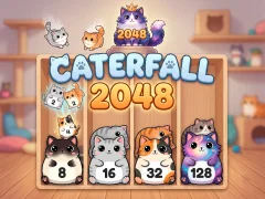 Hra Caterfall 2048 online