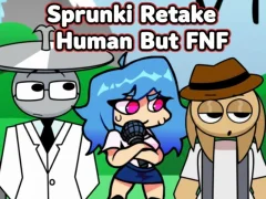 Hra Sprunki Retake Human But FNF online