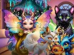 Hra Mysterious Familiars Enchanted Bestiary online